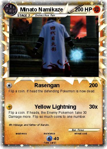 Pokemon Minato Namikaze