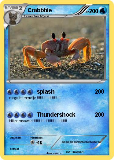 Pokemon Crabbbie