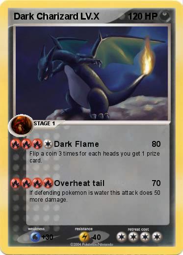 Pokemon Dark Charizard LV.X