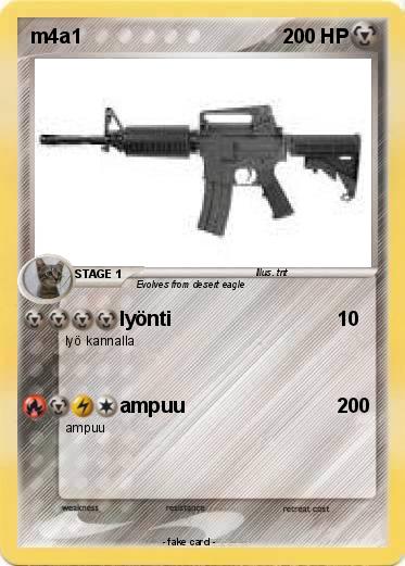 Pokemon m4a1