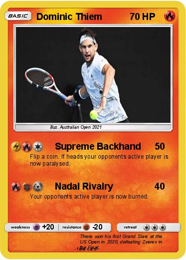 Pokemon Dominic Thiem