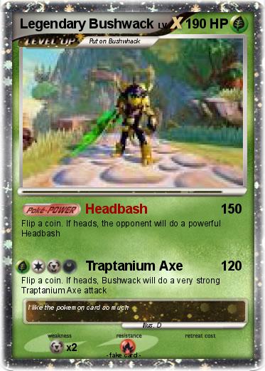 Pokemon Legendary Bushwack