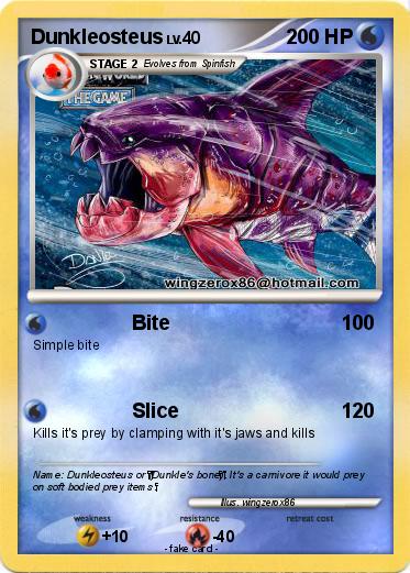 Pokemon Dunkleosteus