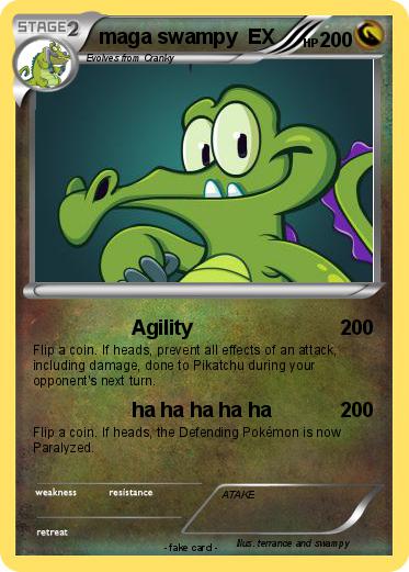 Pokemon maga swampy  EX Pokemon maga swampy  EX