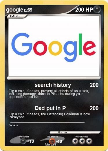 Pokemon google