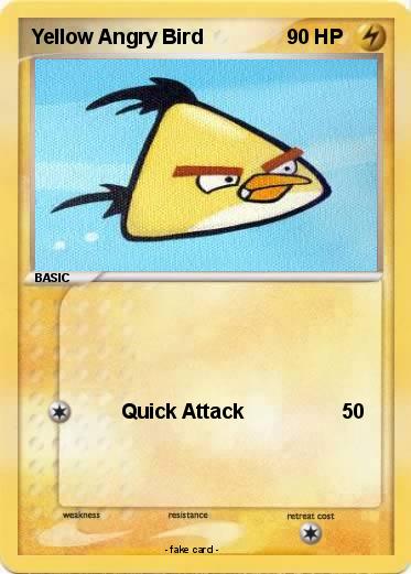 Pokemon Yellow Angry Bird