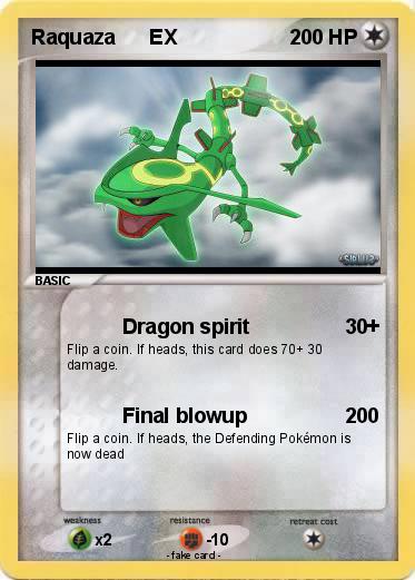 Pokemon Raquaza      EX