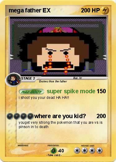 Pokemon mega father EX