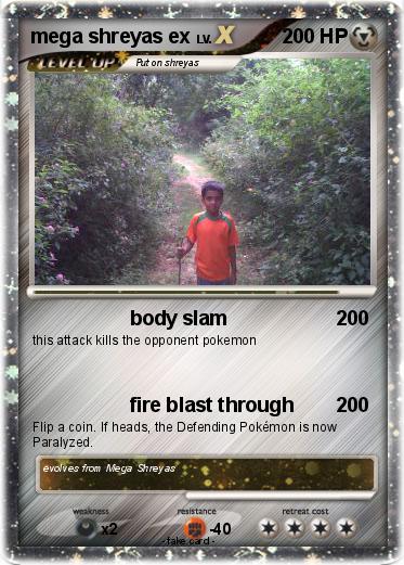 Pokemon mega shreyas ex