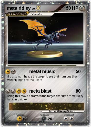 Pokemon meta ridley