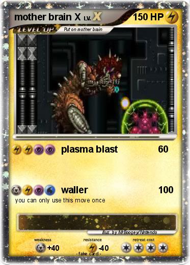 Pokemon mother brain X