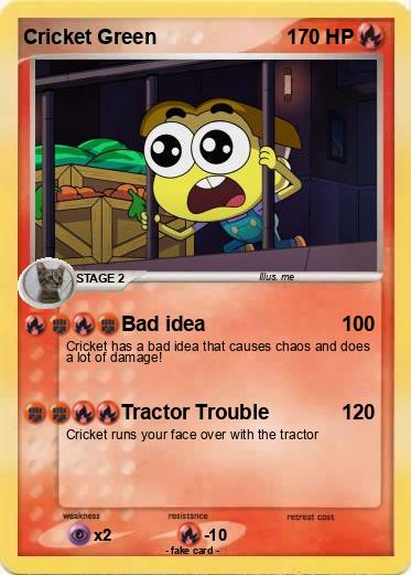 Pokemon Cricket Green