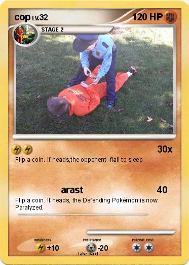 Pokemon cop