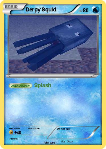 Pokemon Derpy Squid