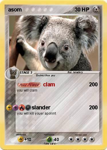 Pokemon asom
