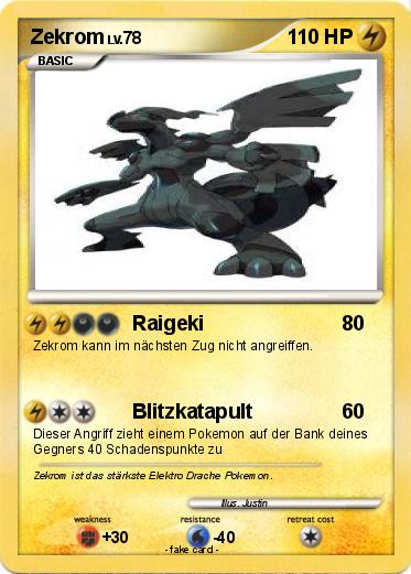 Pokemon Zekrom