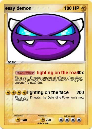 Pokemon easy demon