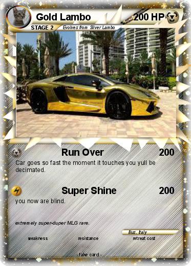 Pokemon Gold Lambo