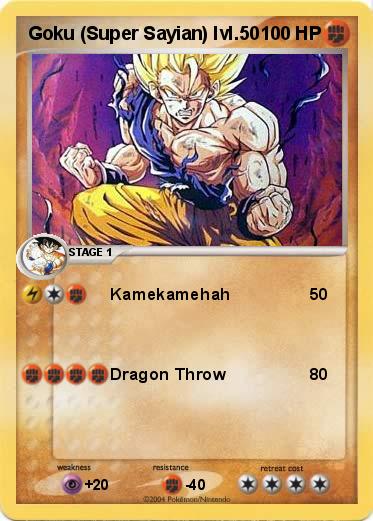 Pokemon Goku (Super Sayian) lvl.50