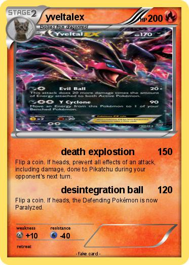Pokemon yveltalex