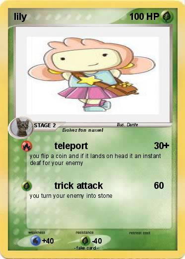 Pokemon lily