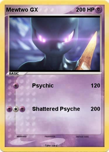 Pokemon Mewtwo GX