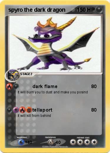 Pokemon spyro the dark dragon