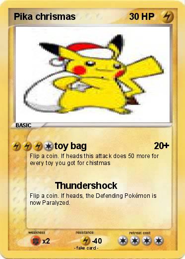 Pokemon Pika chrismas