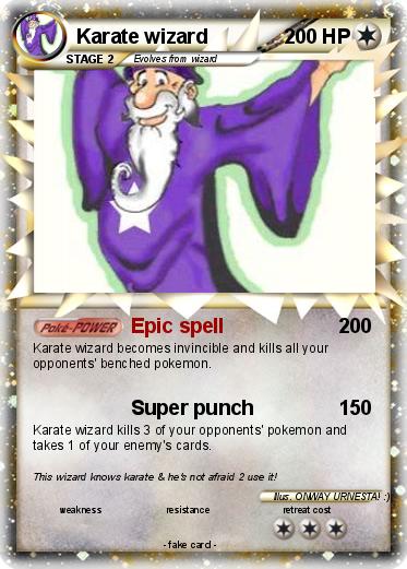 Pokemon Karate wizard