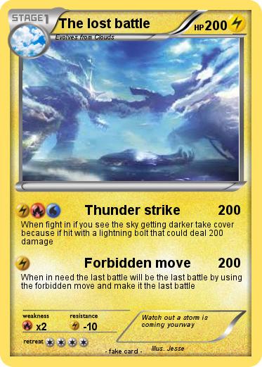 Pokemon The lost battle