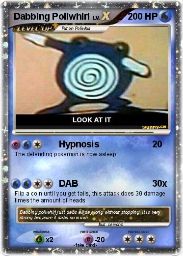 Pokemon Dabbing Poliwhirl