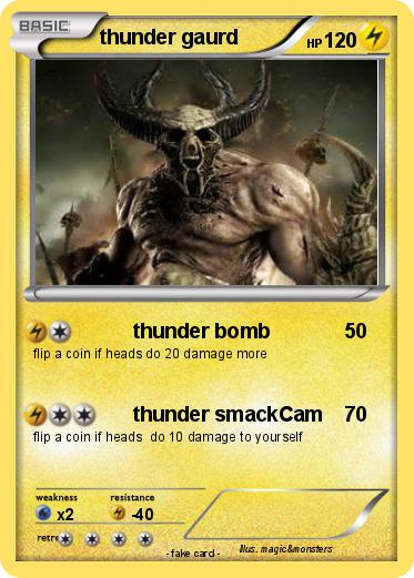 Pokemon thunder gaurd