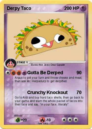 Pokemon Derpy Taco