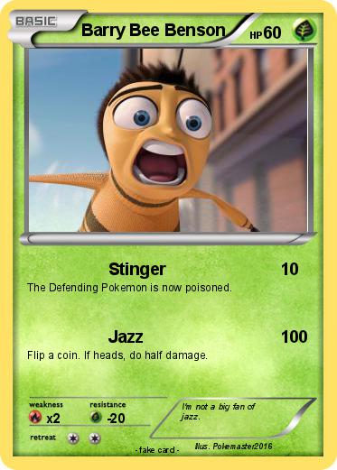 Pokemon Barry Bee Benson