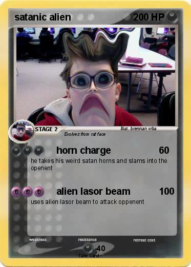 Pokemon satanic alien
