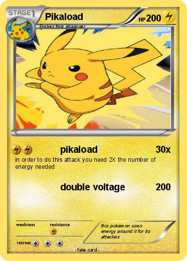 Pokemon Pikaload