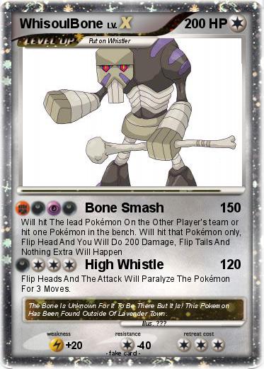 Pokemon WhisoulBone