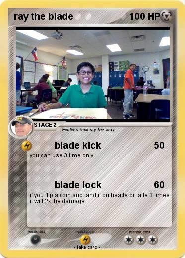 Pokemon ray the blade