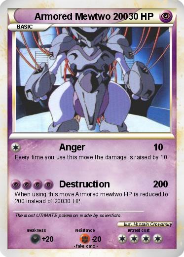 Pokemon Armored Mewtwo 200
