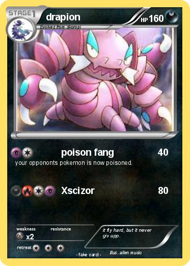Pokemon drapion