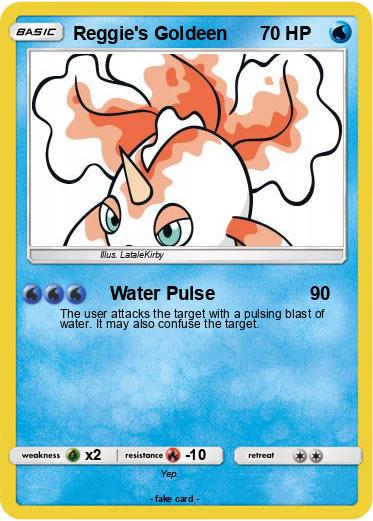 Pokemon Reggie's Goldeen