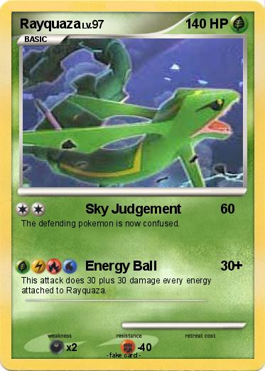 Pokemon Rayquaza
