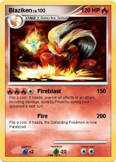 Pokemon Blaziken