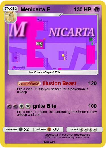Pokemon Menicarta E