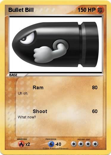 Pokemon Bullet Bill