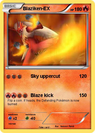 Pokemon Blaziken-EX
