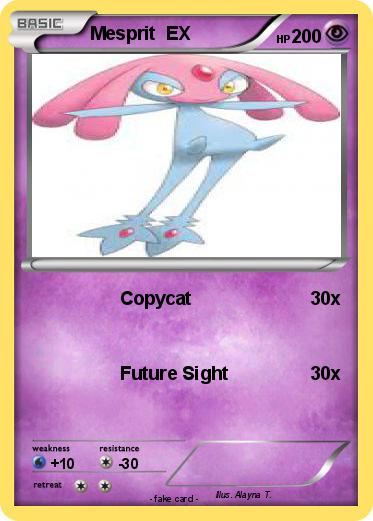 Pokemon Mesprit  EX