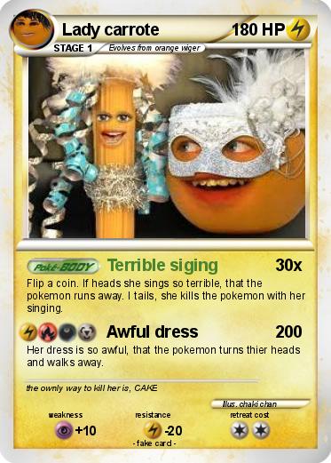 Pokemon Lady carrote