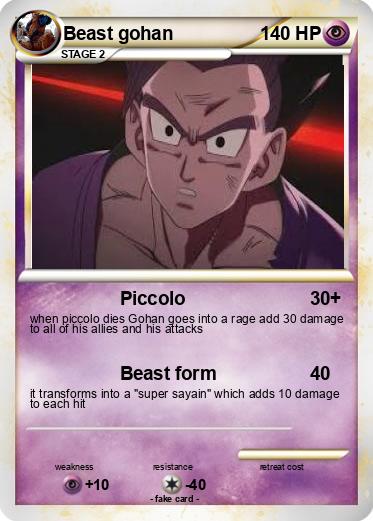 Pokemon Beast gohan