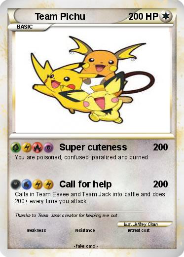 Pokemon Team Pichu